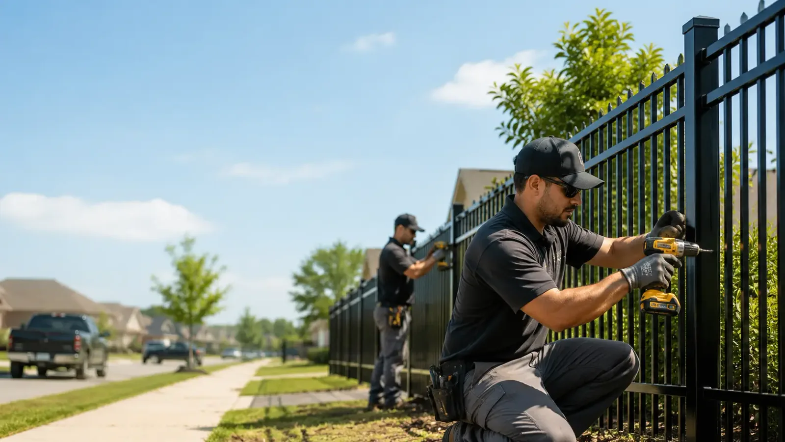 Metal Fence Installation in Orland Park, IL